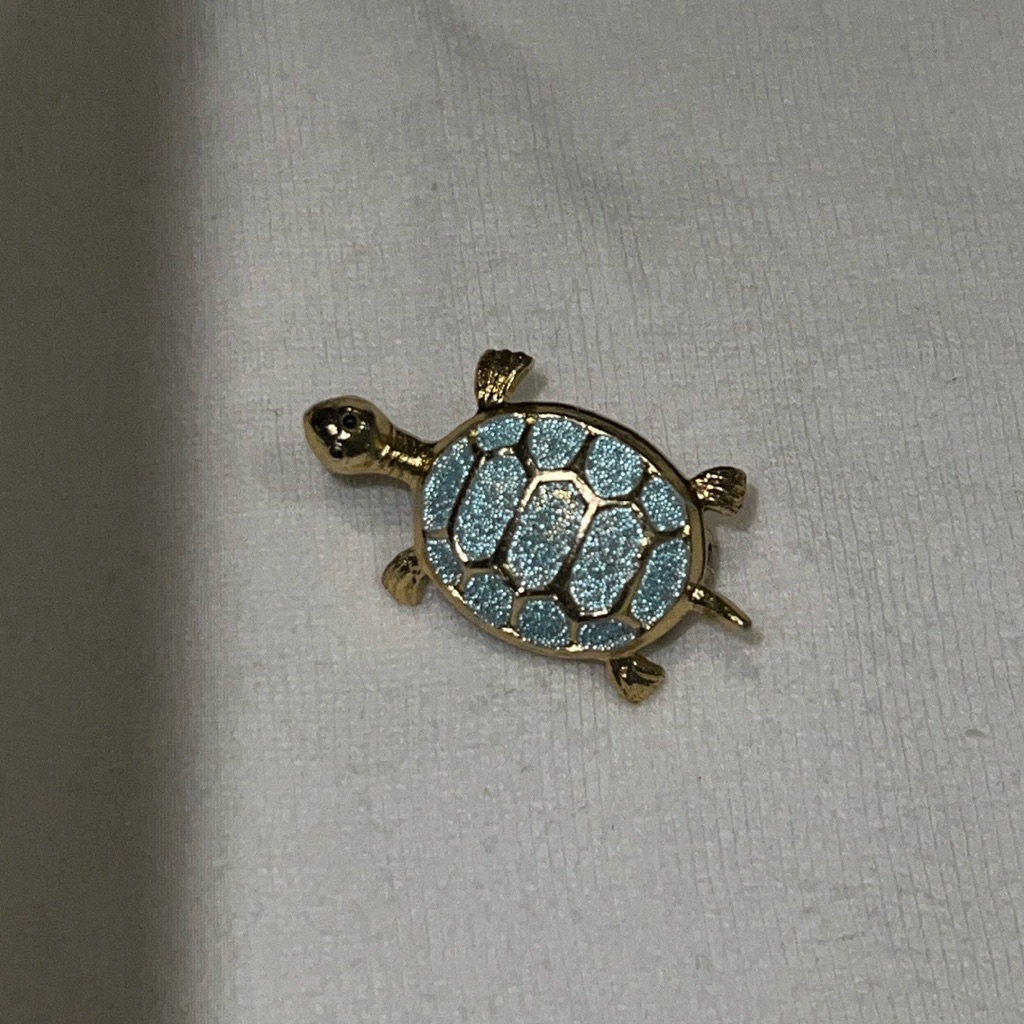 Vintage Turtle Brooch